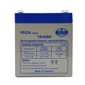 باتری 12 ولت 5 آمپر IBIZA