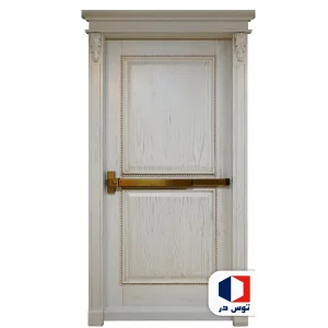 درب ضد حریق دکوراتیو طرح وایت واش