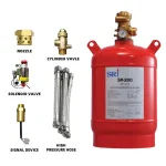 سیستم اطفا حریق گاز FM200 برند SRI - تصویر 2