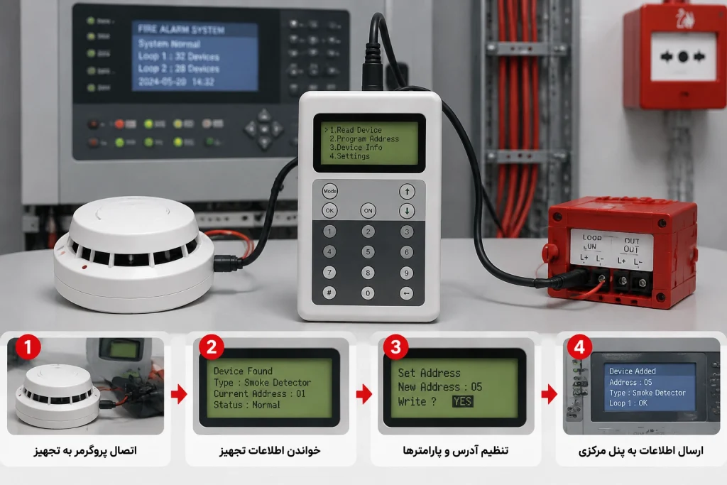 پروگرمر اعلام حریق چگونه کار می‌کند؟
