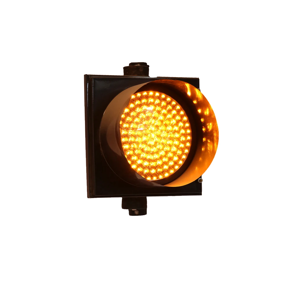 چراغ راهنمایی LED تک‌خانه زرد ۲۲۰ ولت