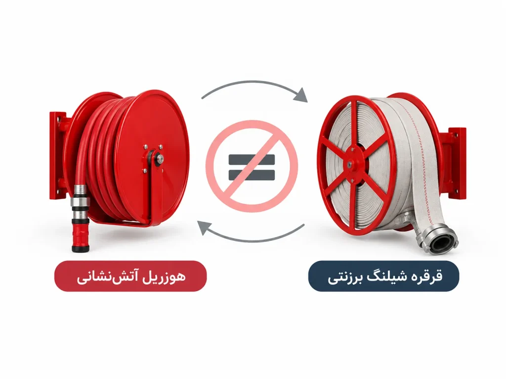 آیا می‌توان هوزریل و شیلنگ برزنتی را جایگزین یکدیگر کرد؟